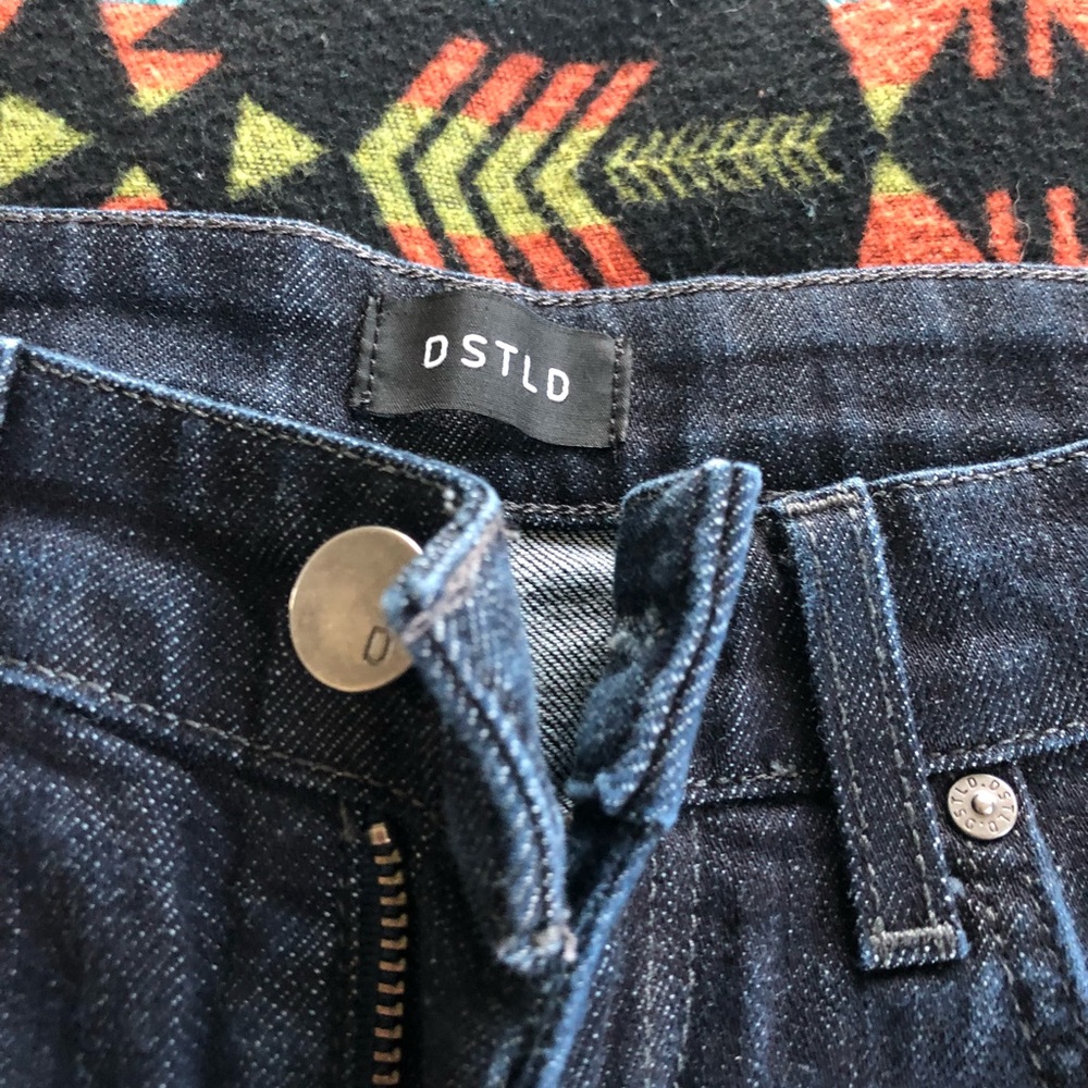 Two Pair of DSTLD 30x30 Mens Slim Straight Denim